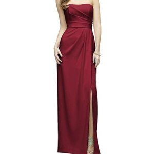 Lela Rose Bridesmaid Dress in Claret